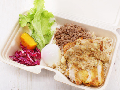 バターチキン×ルーローハン